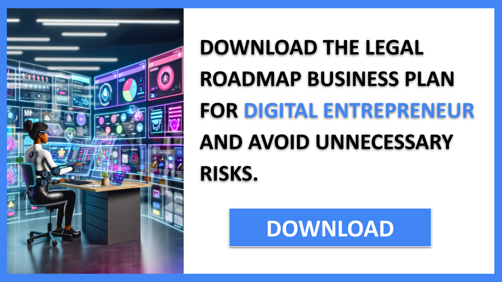 Business Plan Example for Digital Entrepreneur - Digital Entrepreneur Legal Considerations- CTA2
