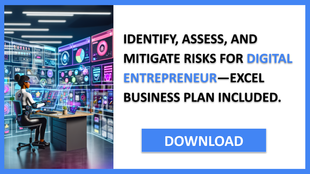 Business Plan Example for Digital Entrepreneur - Digital Entrepreneur Risk Management- CTA2