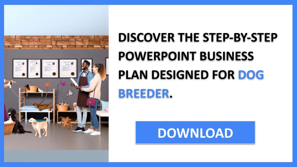 Business Plan Example for Dog Breeder - Dog Breeder Business Plan- CTA2