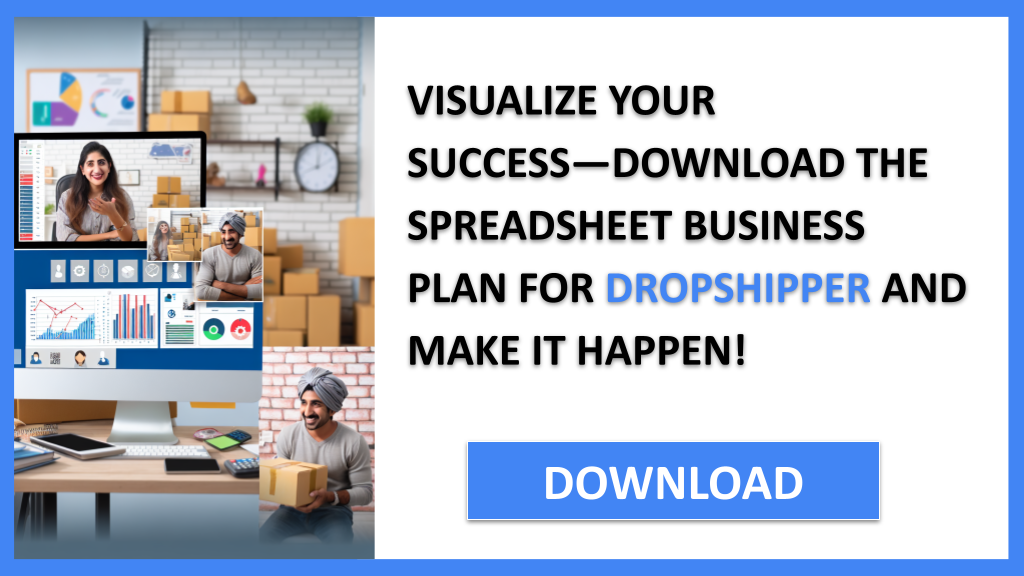 Business Plan Example for Dropshipper - Dropshipper Business Plan- CTA3