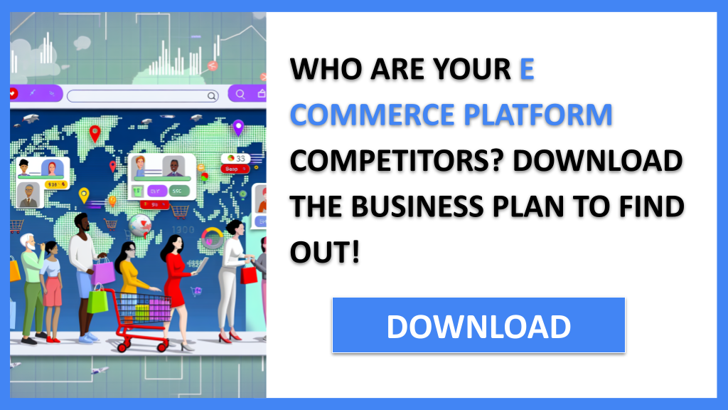 Business Plan Example for E Commerce Platform - E Commerce Platform Competition Study- CTA1