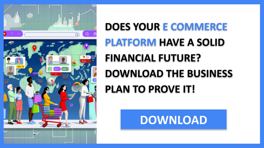 Business Plan Example for E Commerce Platform - E Commerce Platform Financial Plan- CTA1