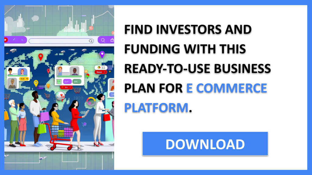 Business Plan Example for E Commerce Platform - E Commerce Platform Funding Options- CTA3