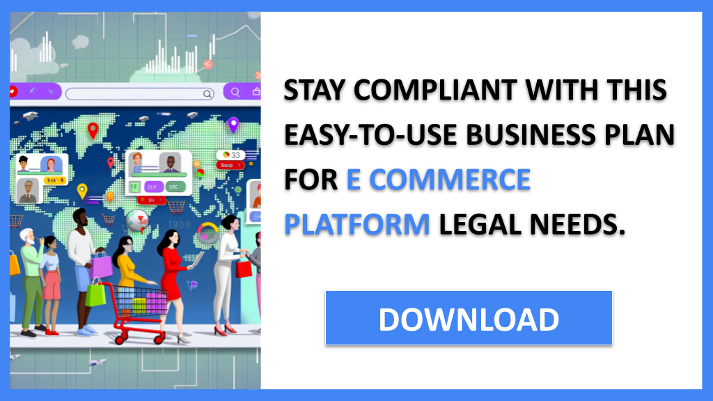 Business Plan Example for E Commerce Platform - E Commerce Platform Legal Considerations- CTA3