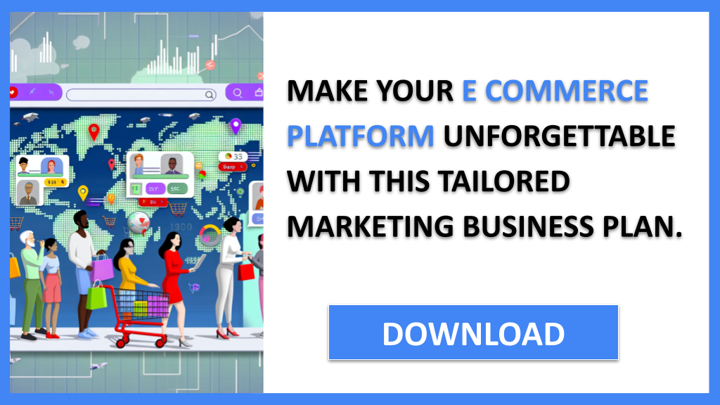 Business Plan Example for E Commerce Platform - E Commerce Platform Marketing Plan- CTA3