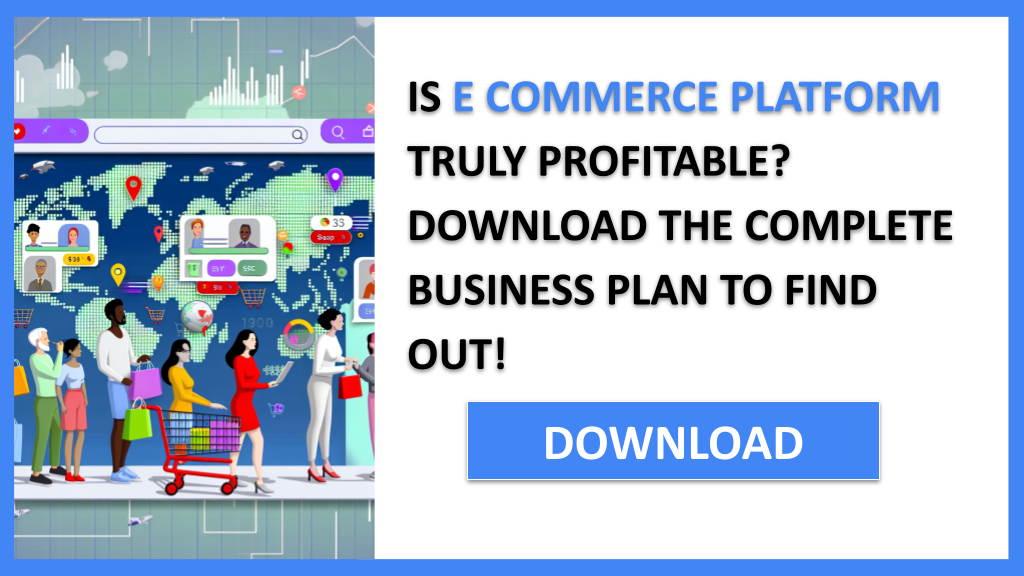 Business Plan Example for E Commerce Platform - E Commerce Platform Profitability- CTA1