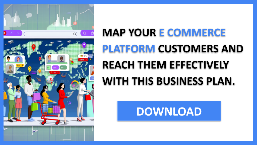 Business Plan Example for E Commerce Platform - E Commerce Platform Customer Segments- CTA3