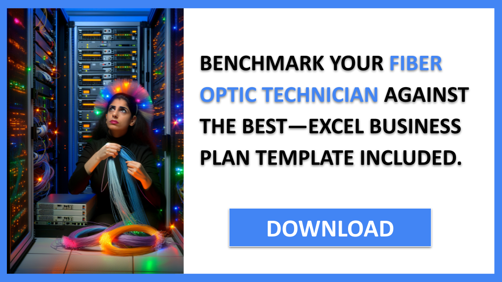 Business Plan Example for Fiber Optic Technician - Fiber Optic Technician Competition Study- CTA2