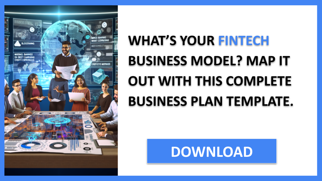 Business Plan Example for Fintech - Fintech Business Model Canvas- CTA1