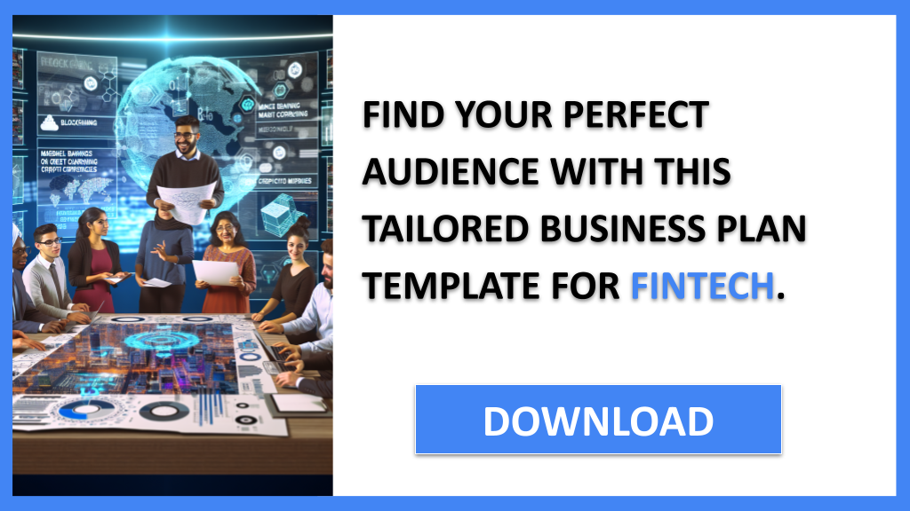 Business Plan Example for Fintech - Fintech Customer Segments- CTA2