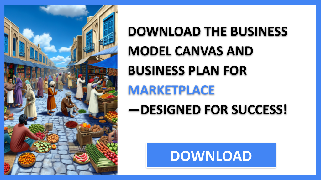 Business Plan Example for Marketplace - Marketplace Business Model Canvas- CTA2