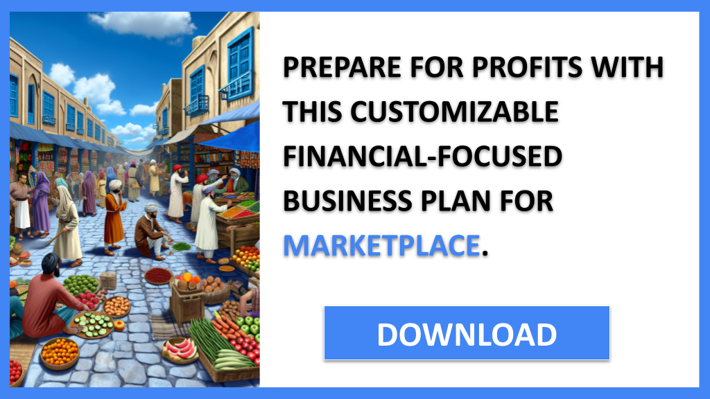 Business Plan Example for Marketplace - Marketplace Financial Plan- CTA3