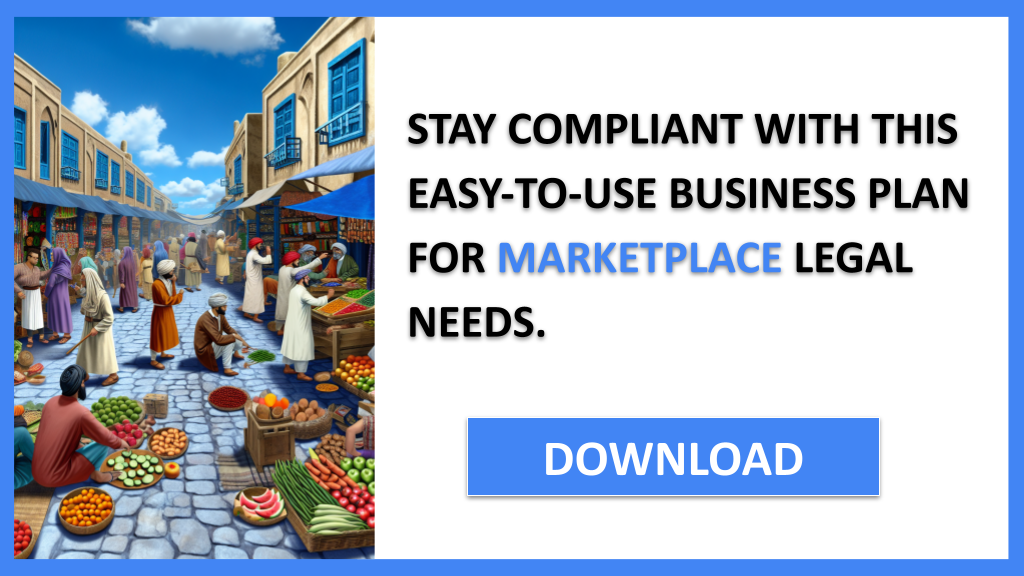 Business Plan Example for Marketplace - Marketplace Legal Considerations- CTA3