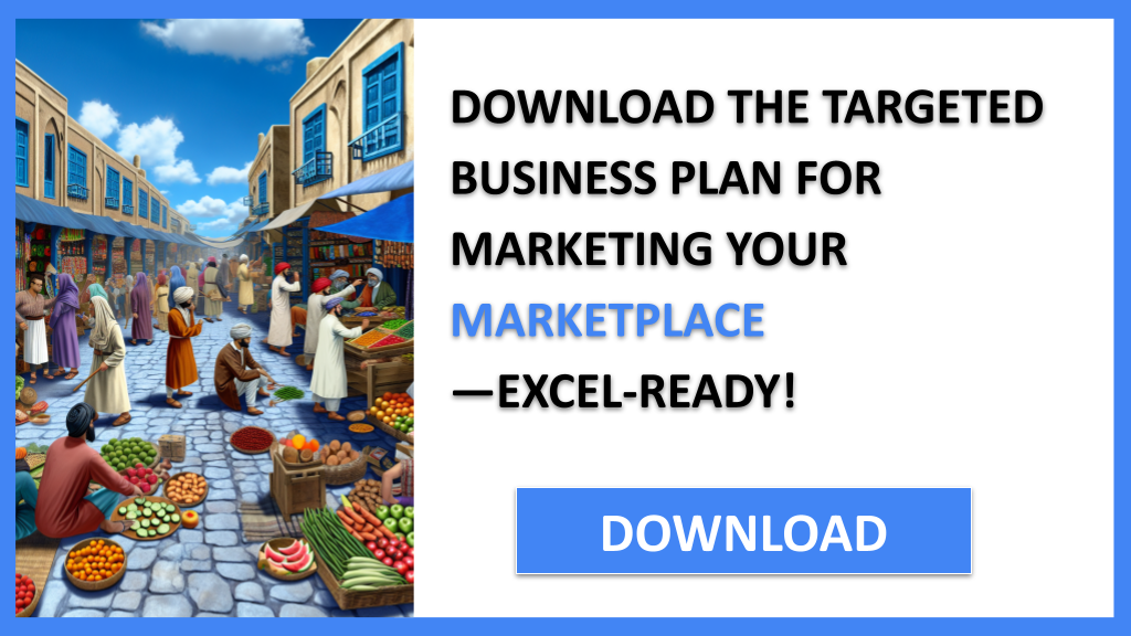 Business Plan Example for Marketplace - Marketplace Marketing Plan- CTA2