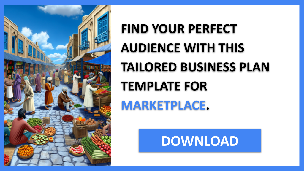 Business Plan Example for Marketplace - Marketplace Customer Segments- CTA2