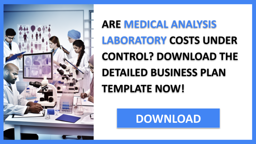 Business Plan Example for Medical Analysis Laboratory - Medical Analysis Laboratory Costs- CTA1