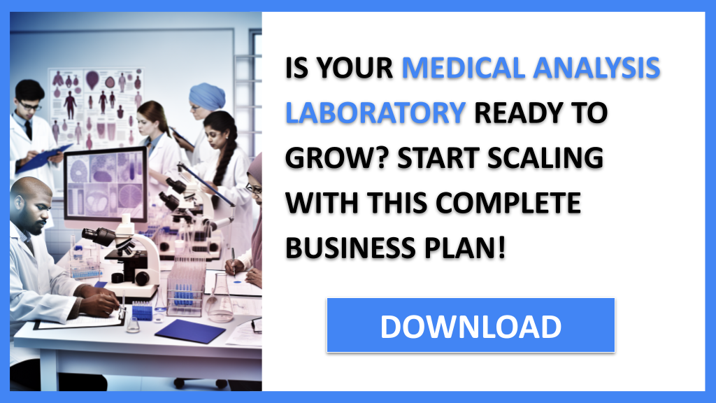 Business Plan Example for Medical Analysis Laboratory - Medical Analysis Laboratory Growth Strategy- CTA1