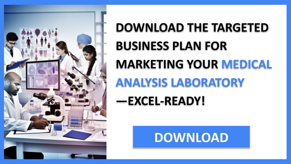 Business Plan Example for Medical Analysis Laboratory - Medical Analysis Laboratory Marketing Plan- CTA2