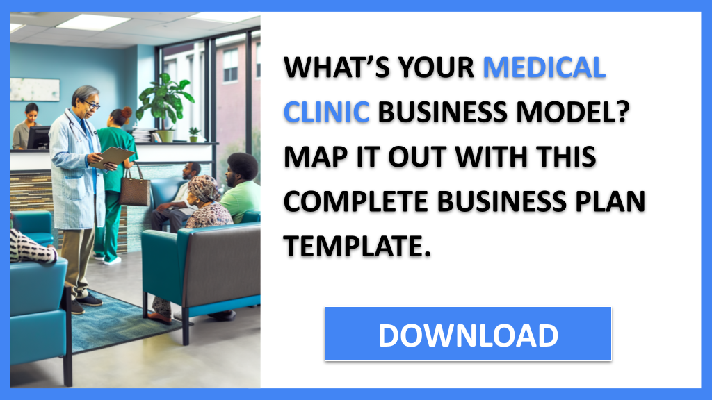 Business Plan Example for Medical Clinic - Medical Clinic Business Model Canvas- CTA1