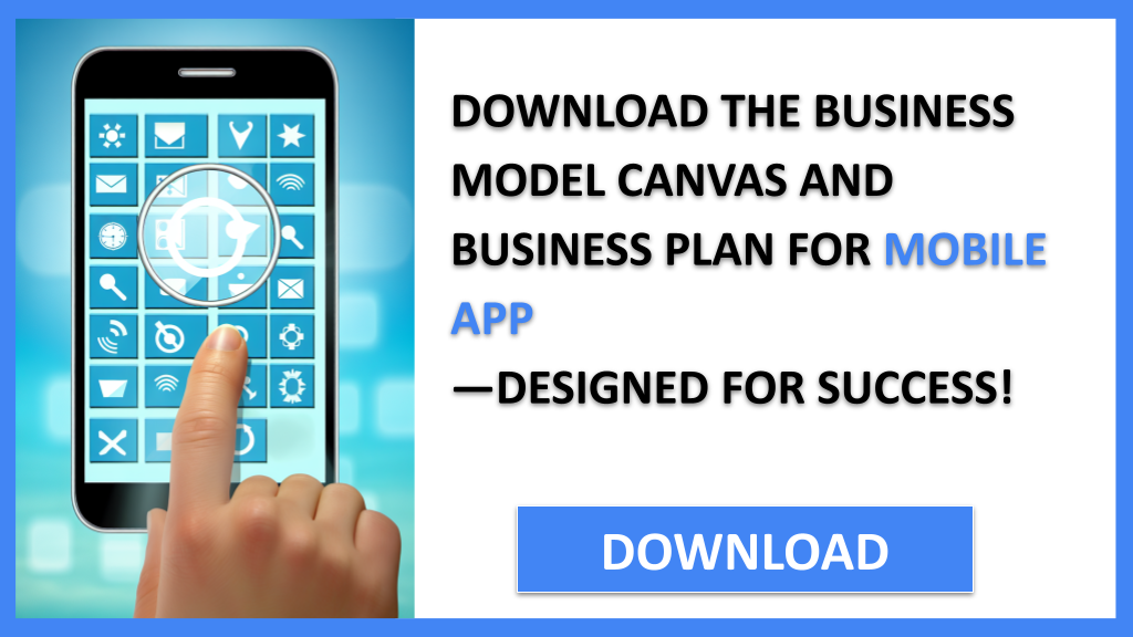 Business Plan Example for Mobile App - Mobile App Business Model Canvas- CTA2