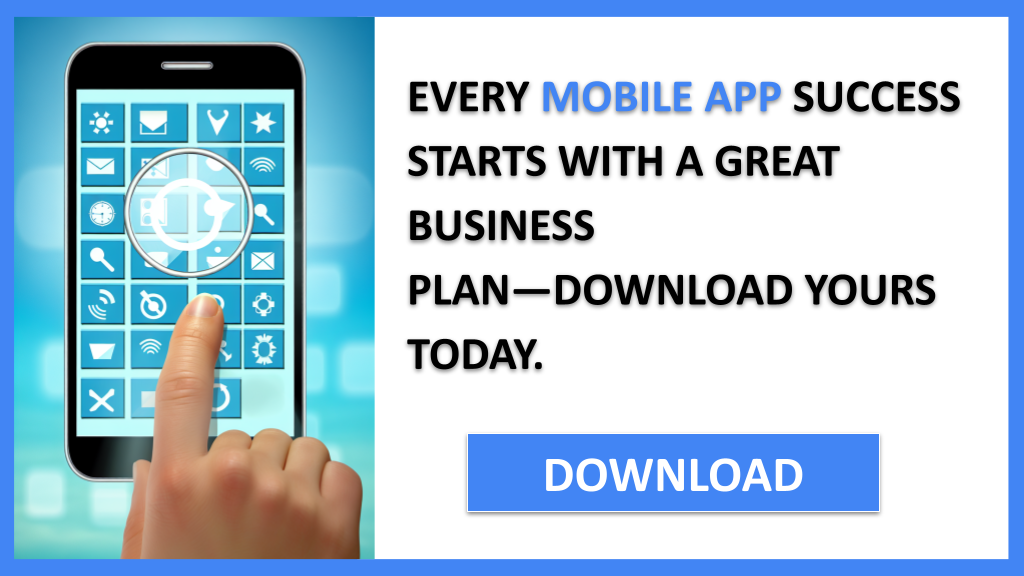 Business Plan Example for Mobile App - Mobile App Business Plan- CTA1