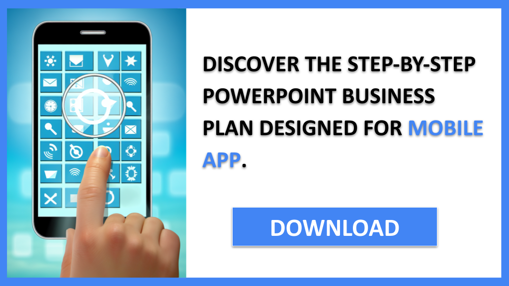 Business Plan Example for Mobile App - Mobile App Business Plan- CTA2