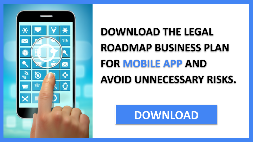 Business Plan Example for Mobile App - Mobile App Legal Considerations- CTA2