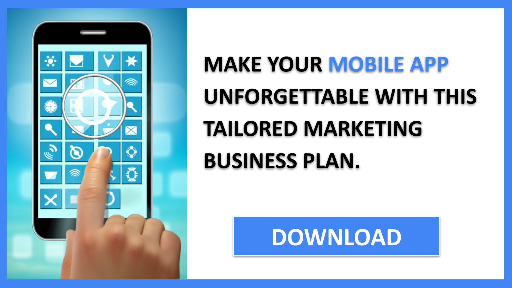 Business Plan Example for Mobile App - Mobile App Marketing Plan- CTA3