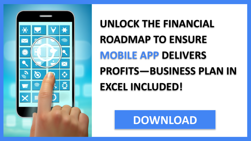 Business Plan Example for Mobile App - Mobile App Profitability- CTA2