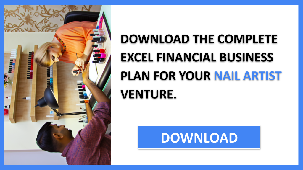 Business Plan Example for Nail Artist - Nail Artist Financial Plan- CTA2