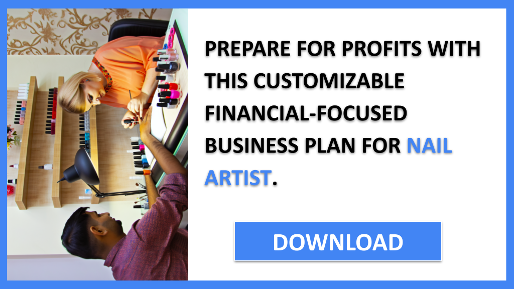 Business Plan Example for Nail Artist - Nail Artist Financial Plan- CTA3