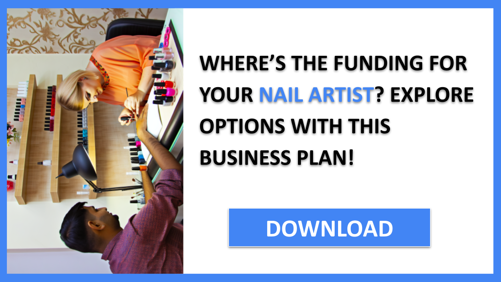 Business Plan Example for Nail Artist - Nail Artist Funding Options- CTA1