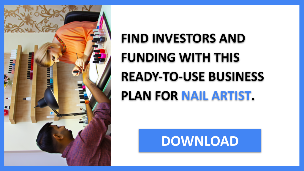 Business Plan Example for Nail Artist - Nail Artist Funding Options- CTA3