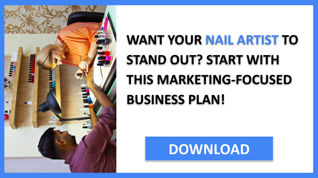 Business Plan Example for Nail Artist - Nail Artist Marketing Plan- CTA1