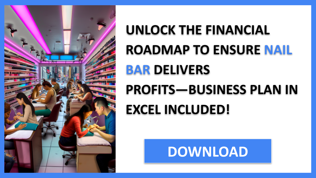 Business Plan Example for Nail Bar - Nail Bar Profitability- CTA2