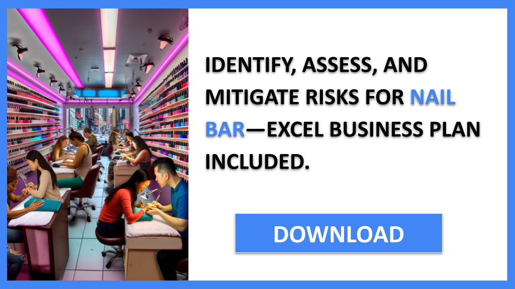 Business Plan Example for Nail Bar - Nail Bar Risk Management- CTA2