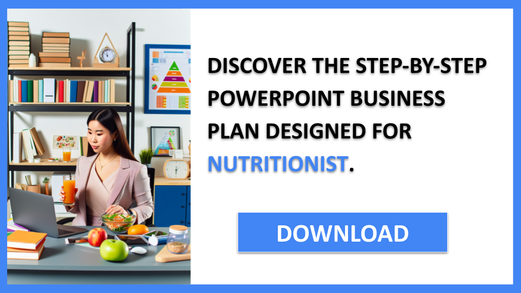 Business Plan Example for Nutritionist - Nutritionist Business Plan- CTA2