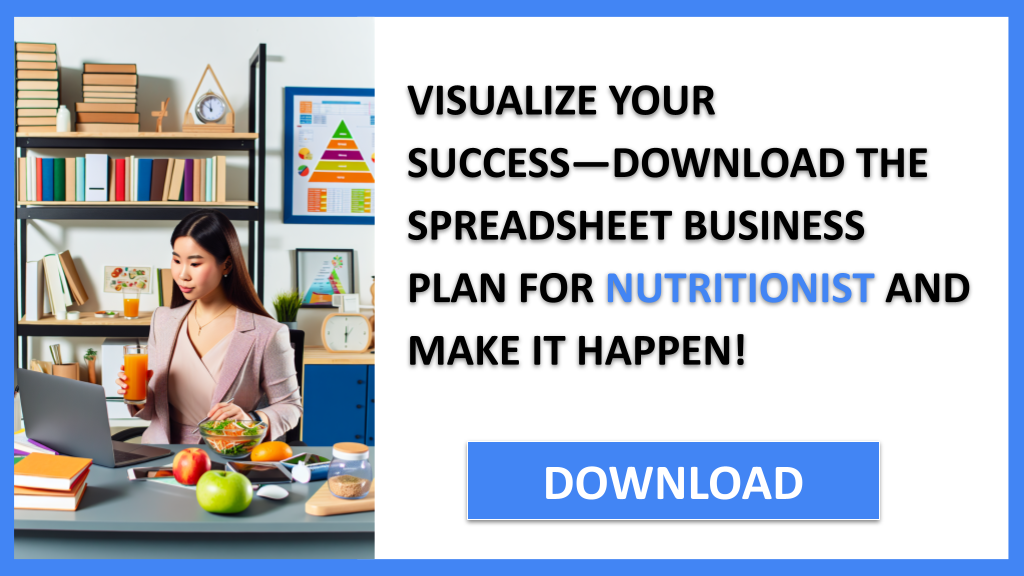 Business Plan Example for Nutritionist - Nutritionist Business Plan- CTA3