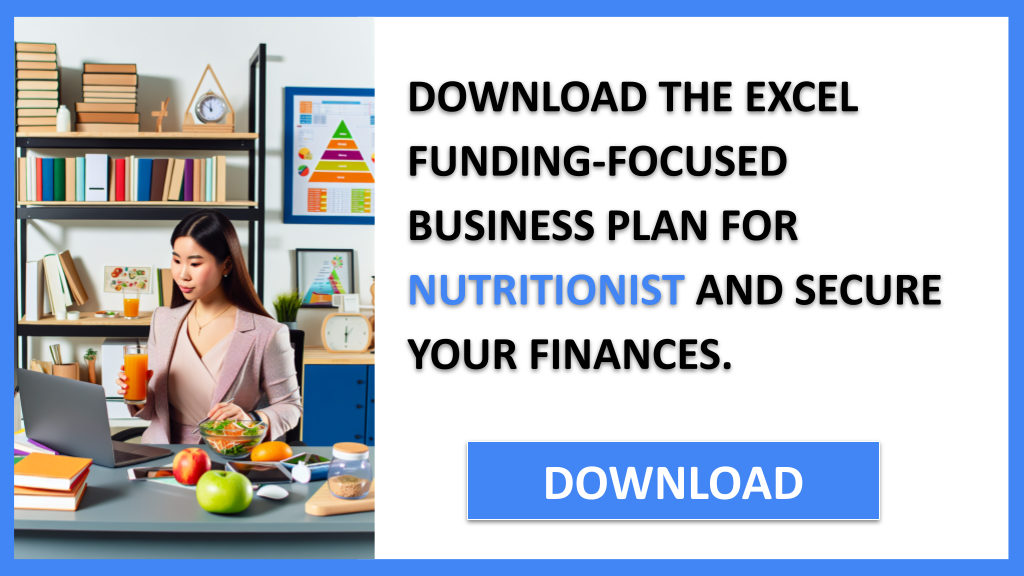 Business Plan Example for Nutritionist - Nutritionist Funding Options- CTA2