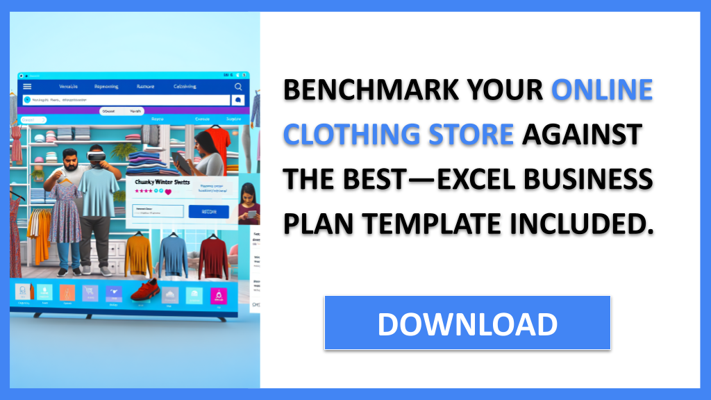 Business Plan Example for Online Clothing Store - Online Clothing Store Competition Study- CTA2