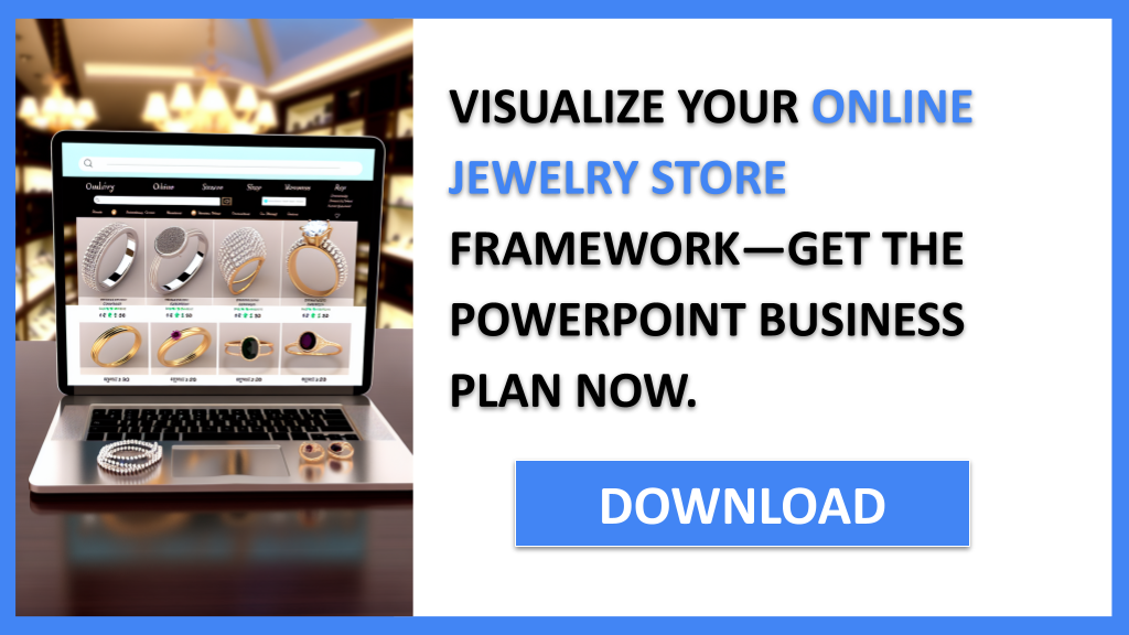 Business Plan Example for Online Jewelry Store - Online Jewelry Store Business Model Canvas- CTA3