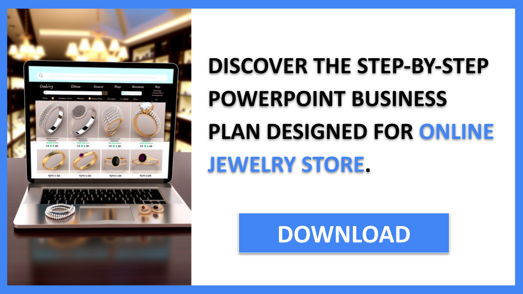 Business Plan Example for Online Jewelry Store - Online Jewelry Store Business Plan- CTA2