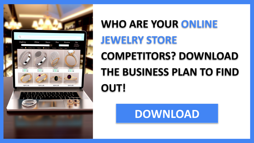 Business Plan Example for Online Jewelry Store - Online Jewelry Store Competition Study- CTA1