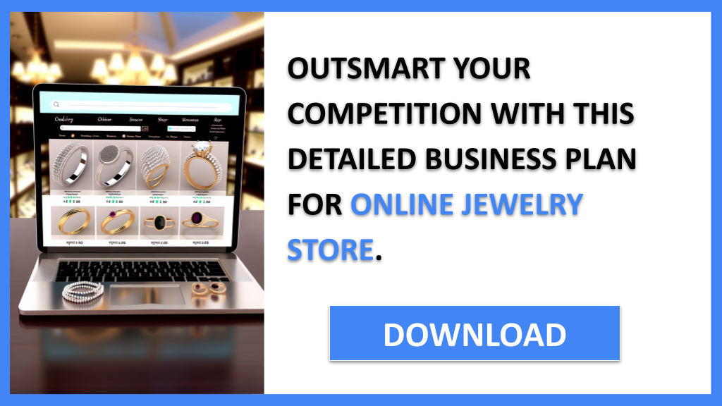 Business Plan Example for Online Jewelry Store - Online Jewelry Store Competition Study- CTA3