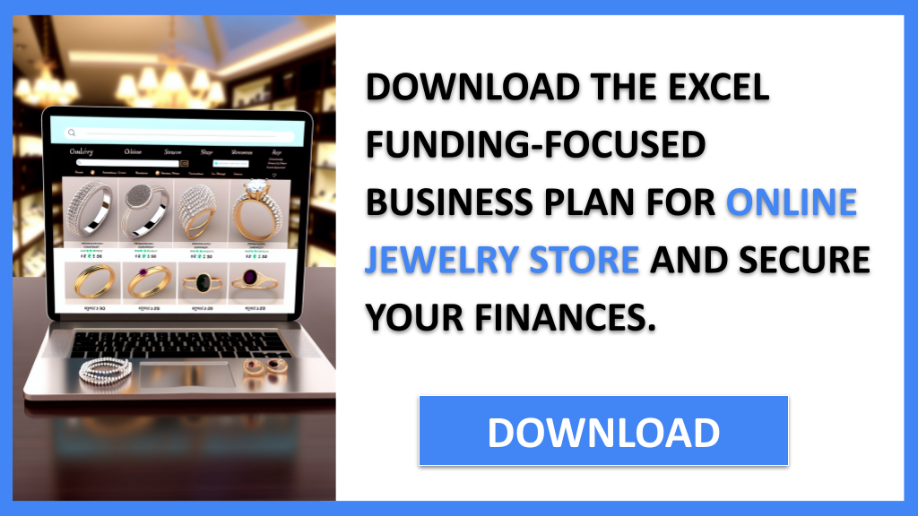Business Plan Example for Online Jewelry Store - Online Jewelry Store Funding Options- CTA2