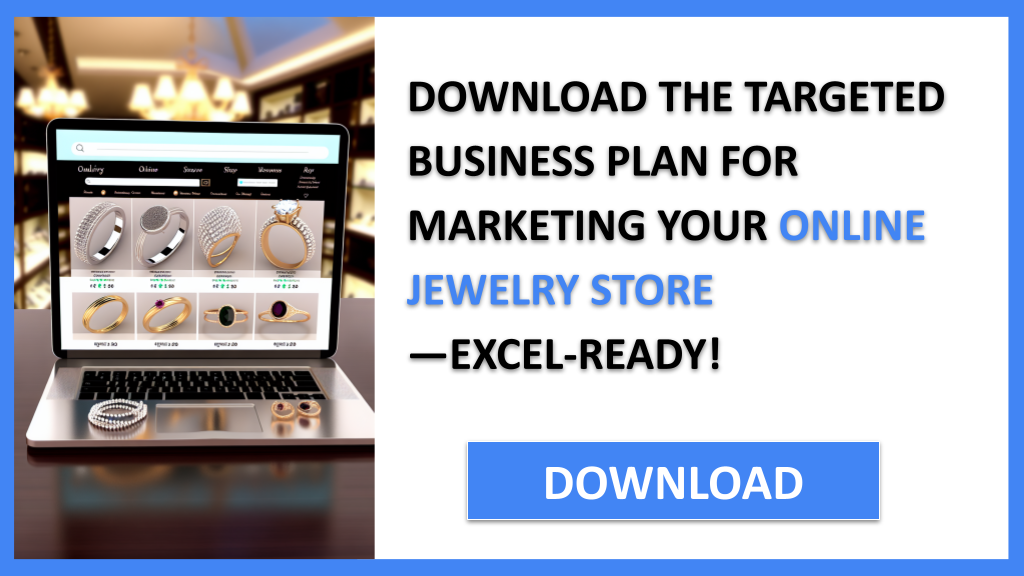 Business Plan Example for Online Jewelry Store - Online Jewelry Store Marketing Plan- CTA2