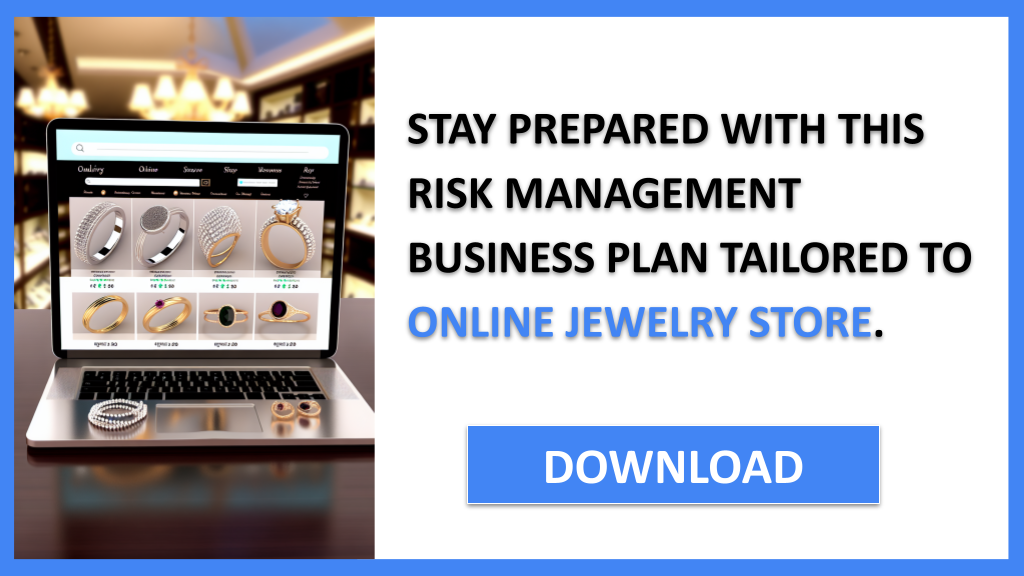 Business Plan Example for Online Jewelry Store - Online Jewelry Store Risk Management- CTA3