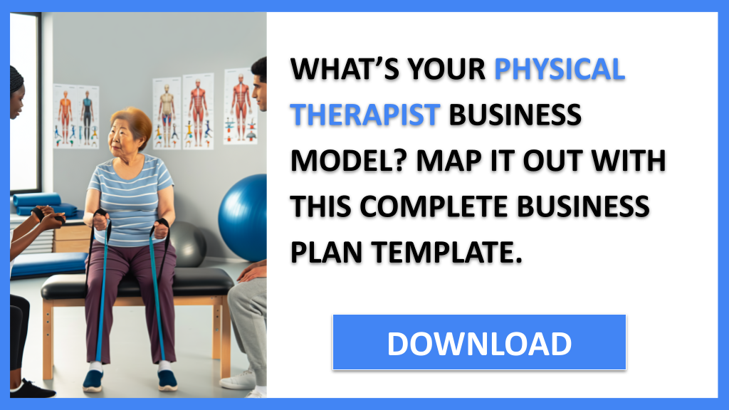 Business Plan Example for Physical Therapist - Physical Therapist Business Model Canvas- CTA1