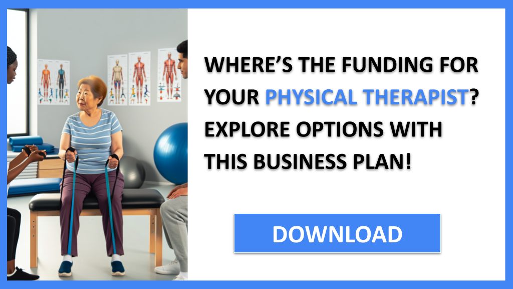 Business Plan Example for Physical Therapist - Physical Therapist Funding Options- CTA1