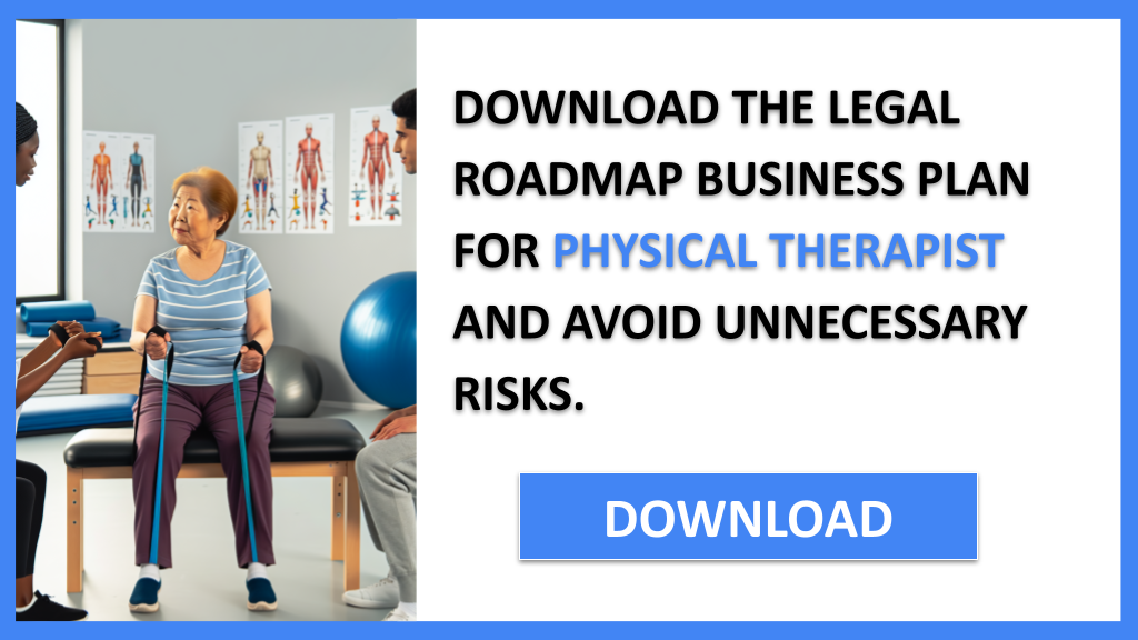 Business Plan Example for Physical Therapist - Physical Therapist Legal Considerations- CTA2